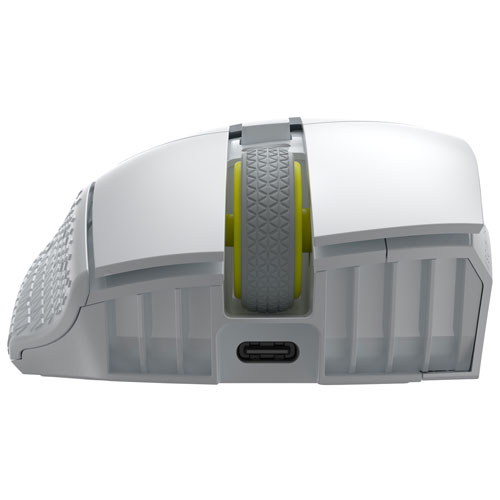 Corsair Scimitar Elite SE MMO 33000 DPI Bluetooth Gaming Mouse - White - Only at Best Buy