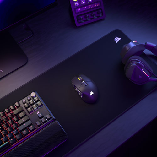 Corsair Scimitar Elite SE MMO 33000 DPI Bluetooth Gaming Mouse - Gun Metal