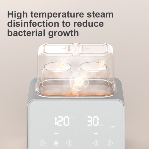 Double Bottle Warmer, Fast Milk Warmer for Breastmilk & Formula,Bottle Warmer with Timer,Thaw,Sterilizing,Keep Warm