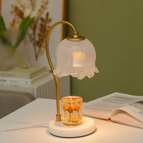 Bedroom Candle Warmer Lamp Dimmable Table Lamp Melted Wax Lamp