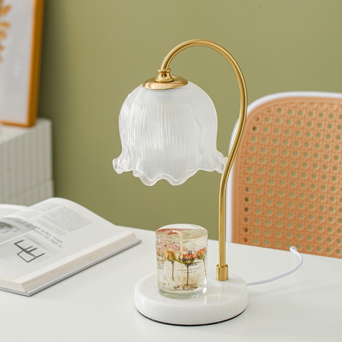 Bedroom Candle Warmer Lamp Dimmable Table Lamp Melted Wax Lamp