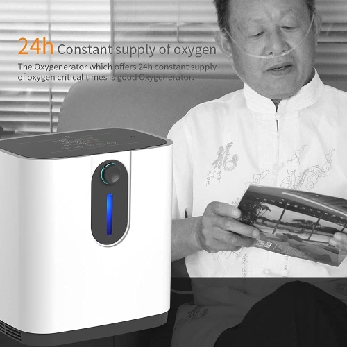 Household Oxygen Concentrator Machine,Oxygen Generator Atomizer,1-7L Adjustable Oxygen Machine