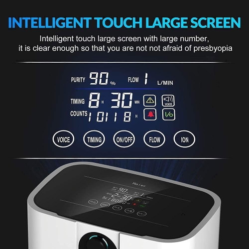 Household Oxygen Concentrator Machine,Oxygen Generator Atomizer,1-7L Adjustable Oxygen Machine