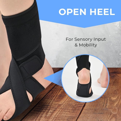 Drop Foot Brace for Walking,Day & Night Support,Adjustable Ankle Brace for Plantar Fasciitis Stroke Recovery