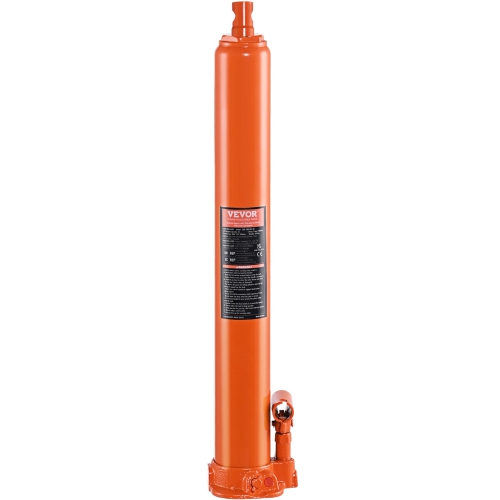 VEVOR Hydraulic Long Ram Jack, 4 Ton Engine Hoist Cylinder with Single Piston Pump And Flat Base, Hydraulic Ram Cylinder for Engine Lift Hoists,