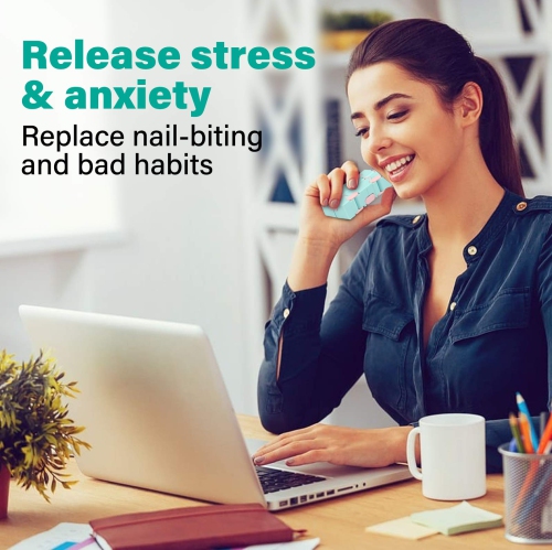 4-Pack Infinity Cube Fidget Toys, Stress Relief Mini Gadgets to Relieve Anxiety and Kill Time