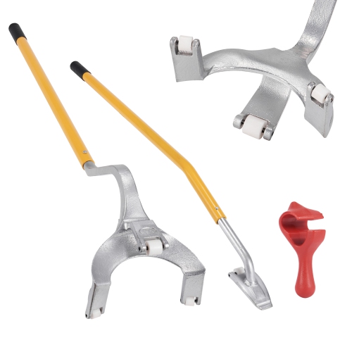 VEVOR  22.5-24.5 Inch Tire Mount Demount Tool, Manual Steel Tire Changer Mount Demount Removal Tool, Tubeless Truck Bead Breaker, 3 PCs Tire Tools