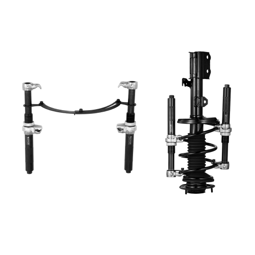 VEVOR Coil Spring Compressor Tool, 2 pcs Heavy Duty Macpherson Strut Spring Compressor Set, 2646 lbs Strut Spring Compressor with Safety Bracket and