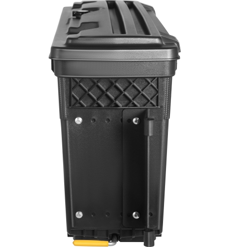 VEVOR Truck Bed Storage Box, Lockable Swing Case with Password Padlock, 6.6 Gal/25 L ABS Wheel Well Tool Box, Waterproof and Durable, Compatible with