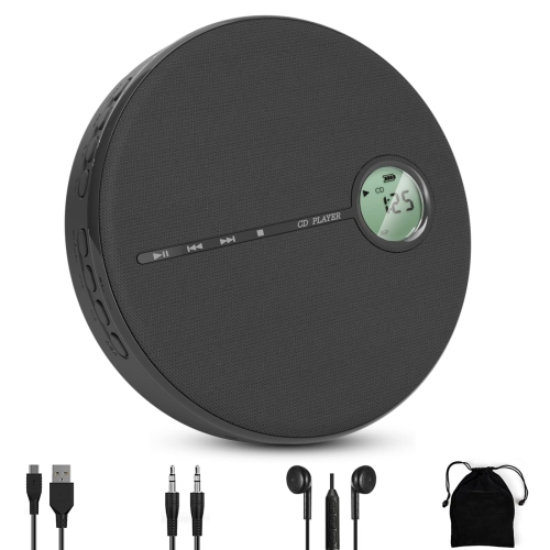 CD Player Portable Bluetooth CD Player Music Player MP3 Album Walkman