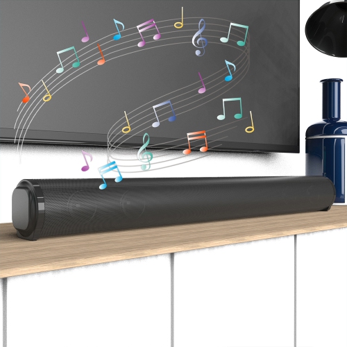 TV Soundbar Desktop Speaker Soundbar Built-in Subwoofer Wireless Bluetooth Speaker for Home Cinema