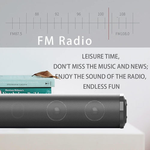 TV Soundbar Desktop Speaker Soundbar Built-in Subwoofer Wireless Bluetooth Speaker for Home Cinema