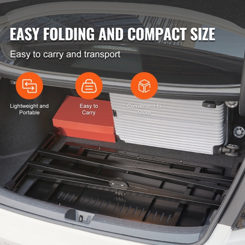 VEVOR x 18" DJ Table Stand, Portable DJ Laptop and Controller Stand, Lightweight DJ Desk DJ Booth Adjustable Height DJ Stand, Foldable Double-X