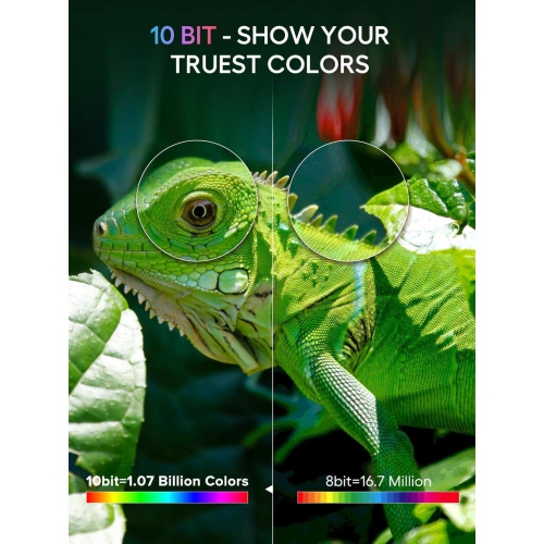 UPERFECT Portable Monitor 18.4" 4K 60Hz 10-Bit HDR IPS Gaming Monitor with VESA, 180° Adjustable Stand, Ultra-Slim & Lightweight Frameless Design,