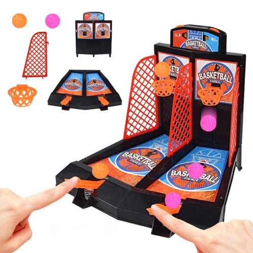 Mini Basketball Game, Two-Player Educational Office Desktop Game, Stress Relief Toy, Christmas Gift for Boys and Girls