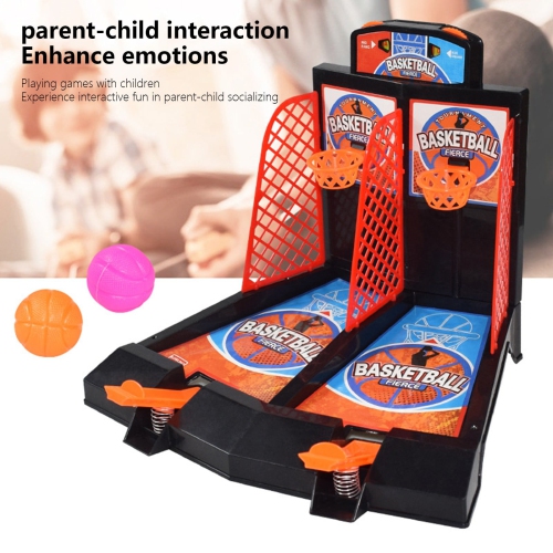 Mini Basketball Game, Two-Player Educational Office Desktop Game, Stress Relief Toy, Christmas Gift for Boys and Girls