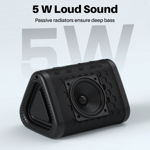 Bobtot Portable Bluetooth Speaker Wireless, IPX7 Small Shower Speaker Waterproof, 15H Playing Time, Loud and Stereo Sound with Bass, TWS Pairing for
