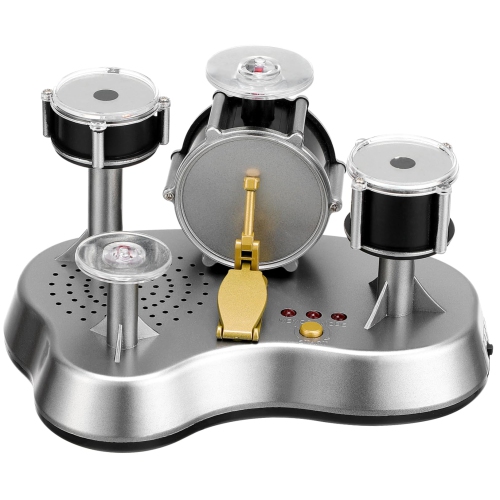 LED Light-Up Finger Drum, Electronic Mini Finger Drum, Desktop Drum Kit, Perfect Gift for Music Lovers