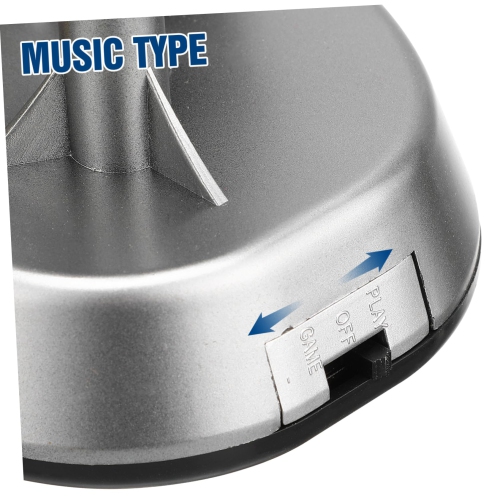 LED Light-Up Finger Drum, Electronic Mini Finger Drum, Desktop Drum Kit, Perfect Gift for Music Lovers