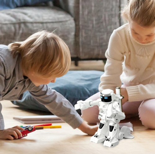 Robot de combat téléguidé, expérience de combat interactive portative, modèle de figurine d'action, cadeau des fêtes pour garçons et d'anniversaire