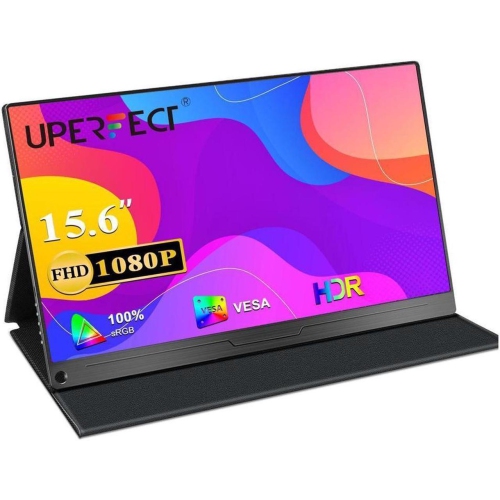 UPERFECT 15.6 Inch USB-C Portable Monitor 1920x1080 Display For Raspberry Pi 3 4