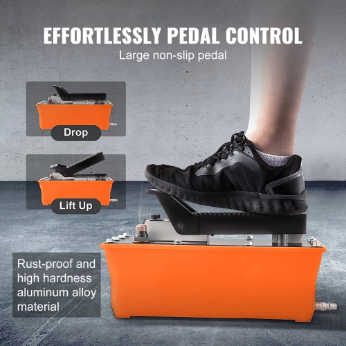 VEVOR 10000 Hydraulic Bead Breaker, PSI Tire Bead Breaker with Metal Foot Pump, Heavy-duty Steel Bead Breaker Tool for Tractors, Trucks, Buses, Lawn