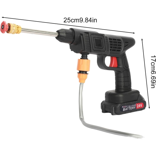 Cordless Pressure Washer, Handheld High-Pressure Car Washer Gun , Electric Pressure Washer Power Washer for Cars/ Home