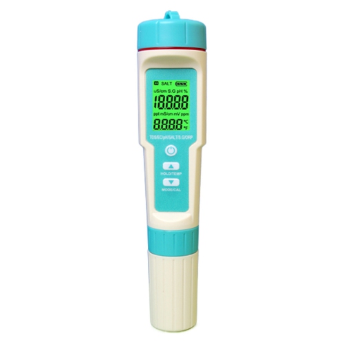 Image 1 of 6.. 7 in 1 PH TDS EC ORP Salinity S. G Temp Meter Water Quality Monitor Tester IP67 for Drinking Water, Hydroponics, Plants, Aquarium and Pool