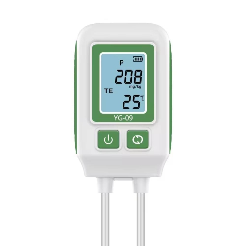 Image 1 of 7.. NPK Soil Tester Temp/Nitrogen/Phosphorus/Potassium Sensor Soil Nutrient Meter for Gardening Potted Planting Farm