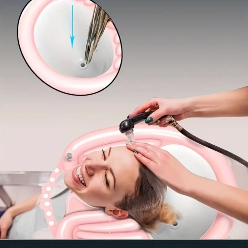 Cuve de lavage gonflable,Bol de shampooing portatif pour BeDridden, Aîné,Inabled,Femme enceinte,Plateau de lavage des cheveux
