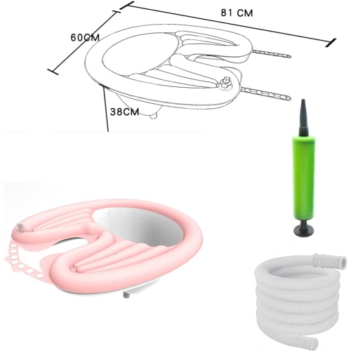 Cuve de lavage gonflable,Bol de shampooing portatif pour BeDridden, Aîné,Inabled,Femme enceinte,Plateau de lavage des cheveux