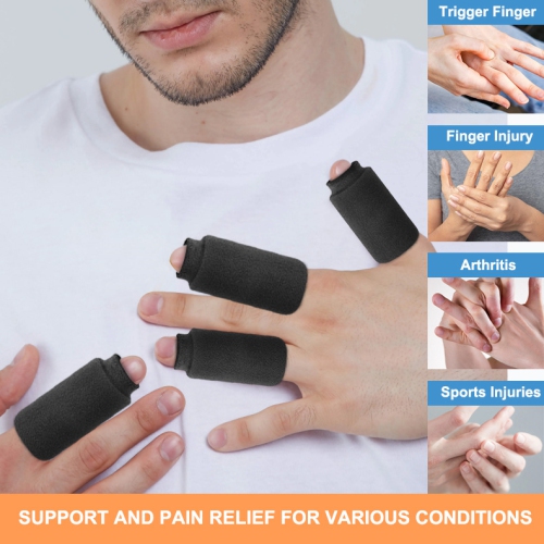 Finger Ice Sleeves 4PCS Ice Packs for Fingers,Thumbs Hot Cold Therapy for Arthritis,Tendinitis,Swollen Finger