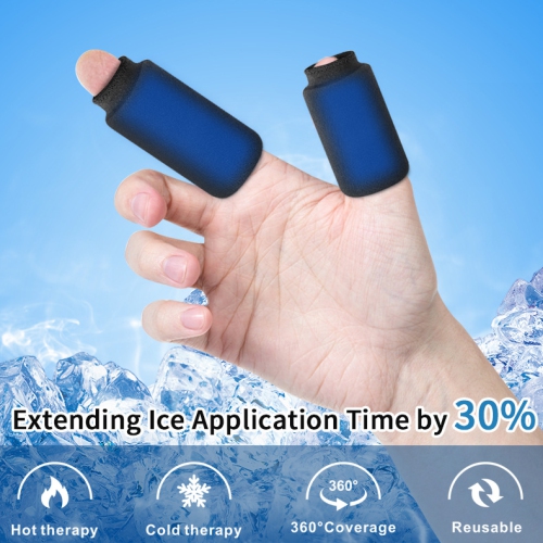 Finger Ice Sleeves 4PCS Ice Packs for Fingers,Thumbs Hot Cold Therapy for Arthritis,Tendinitis,Swollen Finger