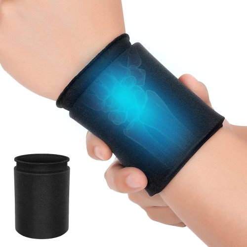 Wrist Ice Pack Wrap, Hot & Cold Therapy Pain Relief Gel Compression Hand Ice Pack for Arthritis Tendonitis Injuries Swelling