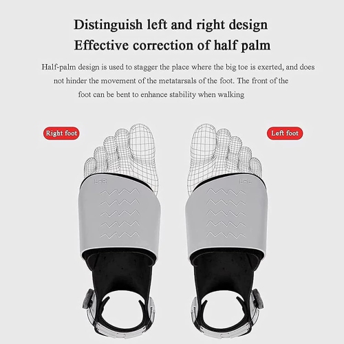 Drop Foot Brace Orthosis Ankle Foot Brace Splint Foot Drop Plantar for Tendonitis Injury Recovery Ankle Strap