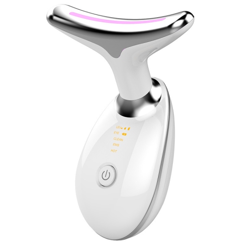 7 Color Led Facial Beauty Device,Face & Neck Massager Tool,Red Light Therapy Skin Tightening Anti Wrinkle Massager,Neck Chin Lifting Device