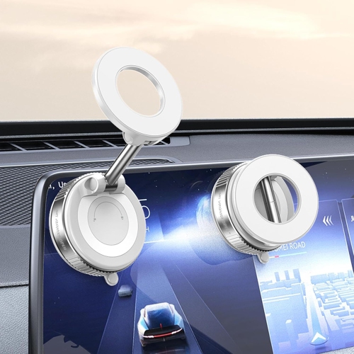 Magnetic Vacuum Car Phone Holder 360 Degree Rotating Navigation Holder