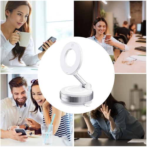 Magnetic Vacuum Car Phone Holder 360 Degree Rotating Navigation Holder