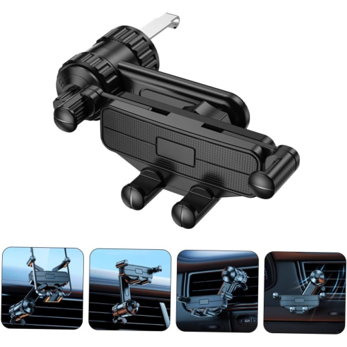 Car mobile phone holder, car horizontal and vertical diagonal air outlet clip, special car hook bracket, gravity navigation bracket