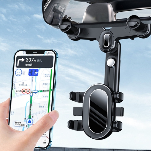 Driving recorder bracket mobile phone bracket car bracket rearview mirror mounting bracket shockproof car rearview mirror AR navigation