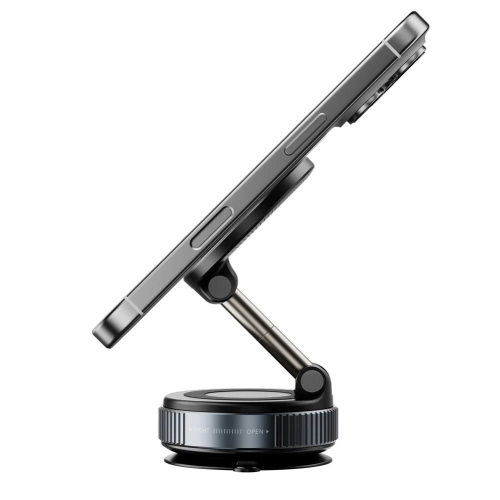 Magnetic Vacuum Car Phone Holder 360 Degree Rotating Navigation Holder