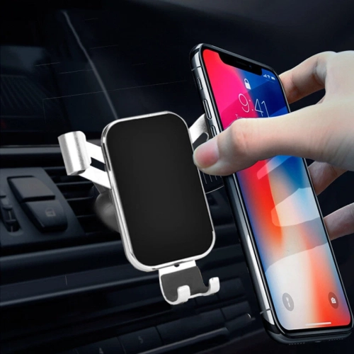 Porte-téléphone de voiture Gravity Rotation 360 degrés Support universel pour bouche d'air de voiture