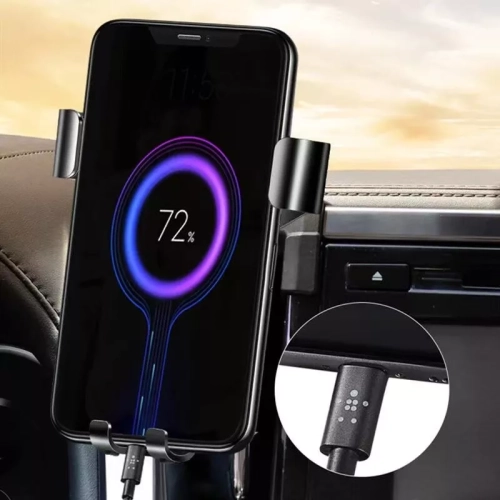 Porte-téléphone de voiture Gravity Rotation 360 degrés Support universel pour bouche d'air de voiture