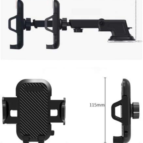 Car mobile phone holder suction cup retractable mobile phone holder center console glass suction cup car mobile phone holder