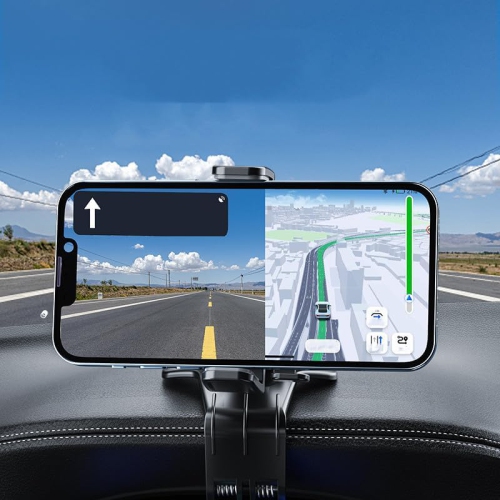 Suporte universal para smartphone de carro 360° para smartphones de 4,7 a 7 polegadas