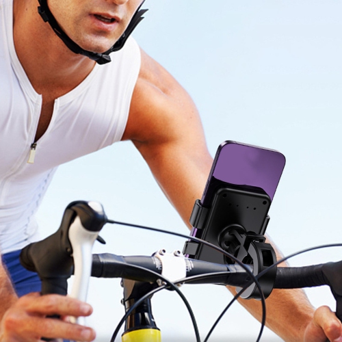 Bicycle mobile phone holder, adjustable angle, rotatable, bicycle, mountain bike, motorcycle navigation holder, 360° rotation
