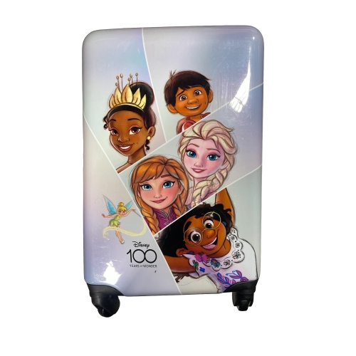 Valise rigide de 20&nbsp;po à roulettes pivotantes Tween Classic de Disney pour enfants