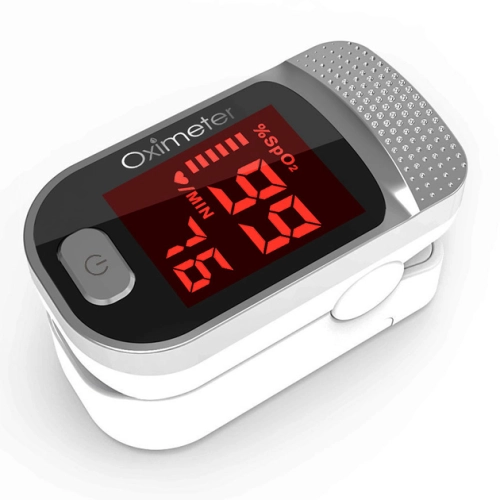 Image 1 of 6.. Easy to read vital signs monitor - accurate blood oxygen saturation/pulse/respiratory rate, large display, simple design, suitable for home use