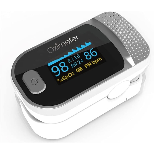 Image 1 of 6.. Premium Oxygen Saturation Monitor – Instant SpO₂/Pulse Reading, ABS Shell, One-Button Operation, Ideal for Health & Fitness Tracking