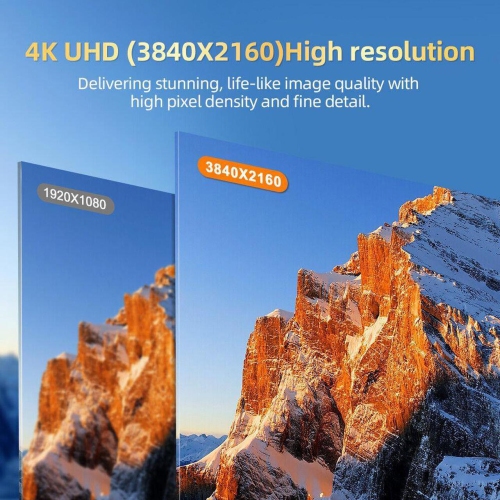 UPERFECT 15.6" 4K Portable Monitor 3840*2160 4K Portable Display Gaming Monitor USB C HDMI